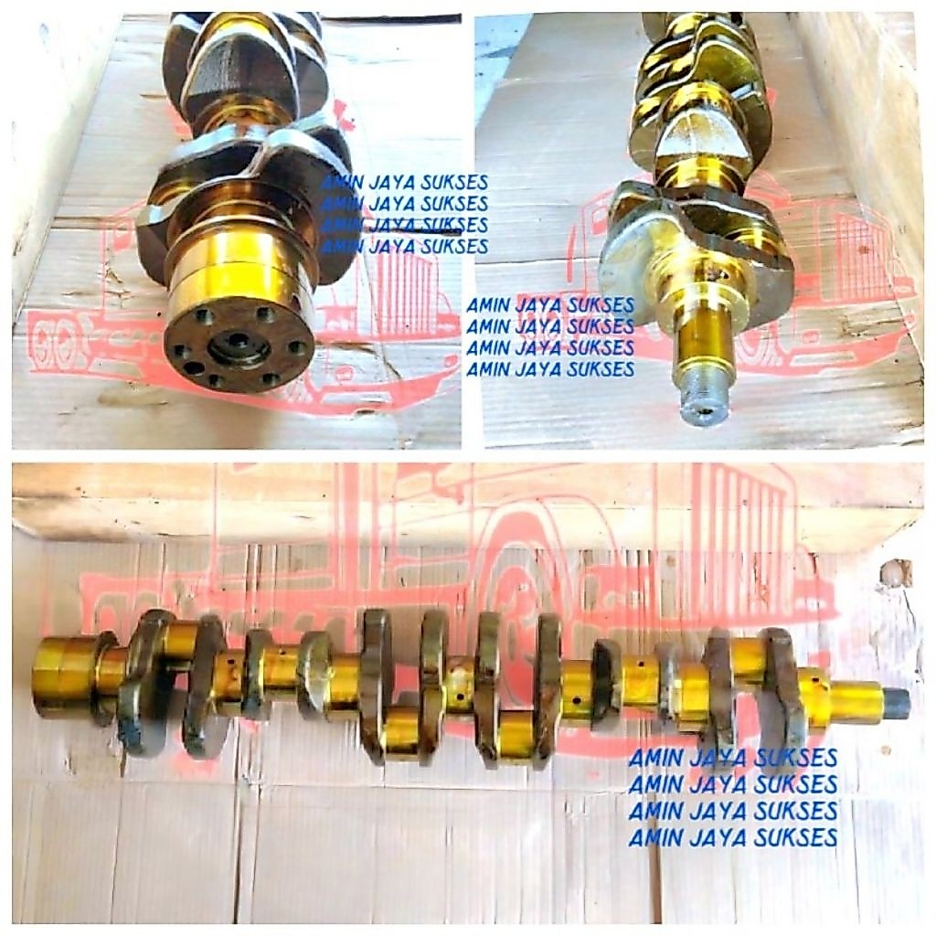 As Kruk Crankshaft Kruk As Ker As MITSUBISHI FUSO 6D14 6D15