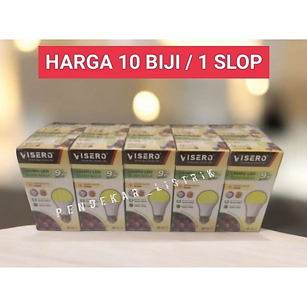 Selalu_Juara (10 Biji / 1 Slop) Lampu Led Buah Naga / Led Warna Kuning
