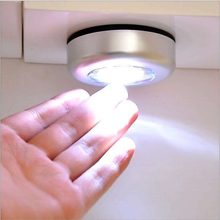 Lampu Emergency Portable Tempel Dinding Led Stick And Click Touch Lamp — 9