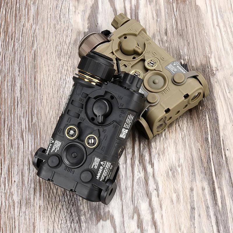WADSN L3 NGAL Tactical Laser Flashlight Red Green IR Aim Ray Red Dot Sight Battery Box  Gear  Lamp F