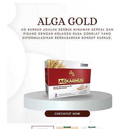 ALGA GOLD sereal / AG SEREAL / ALGA KOLAGEN ORIGINAL