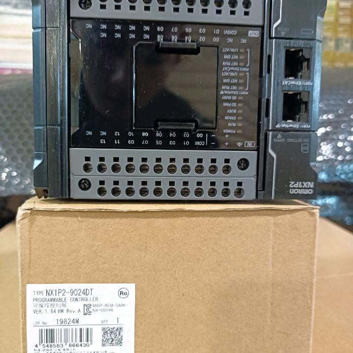 PLC OMRON NX1PW-9024DT BARU ORIGAL PLC OMRON