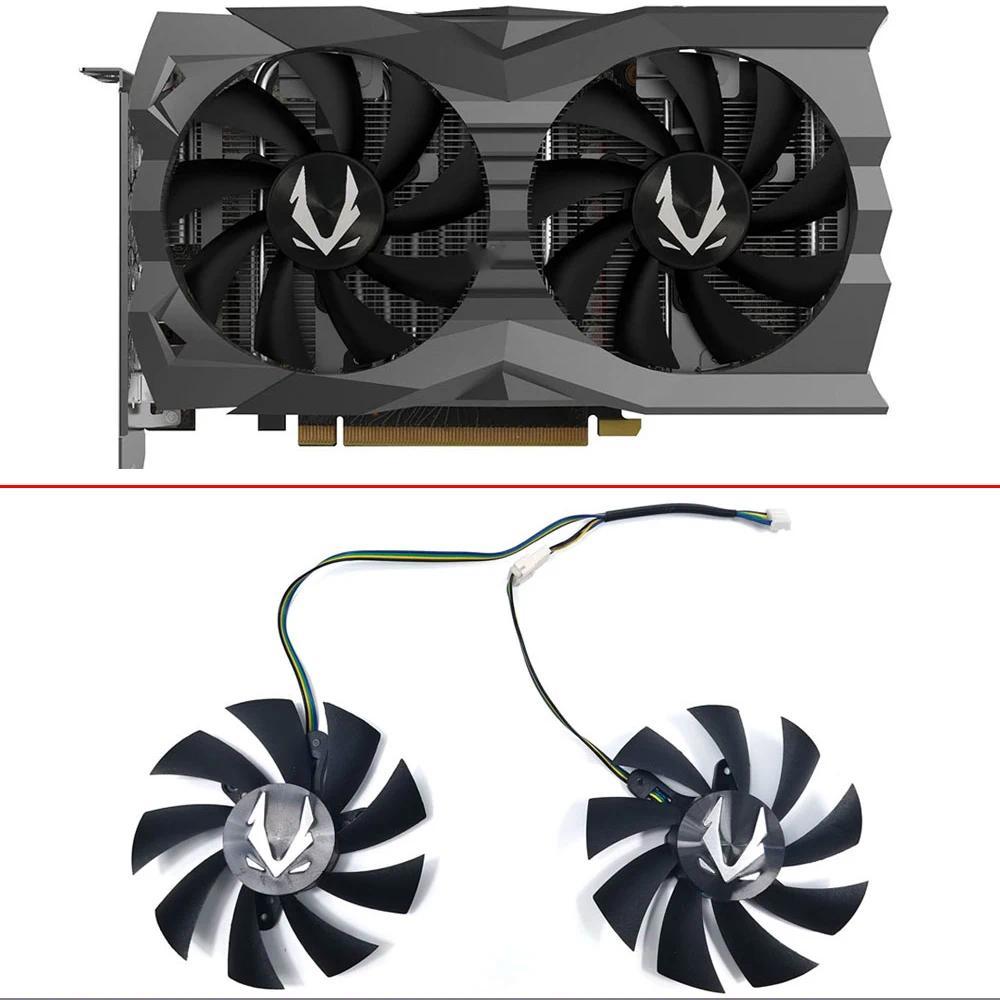 Cooling Fan For Zotac GeForce RTX 2060 2070 SUPER Mini GTX 1660 1660Ti Dual Fan Graphics Card Coolin