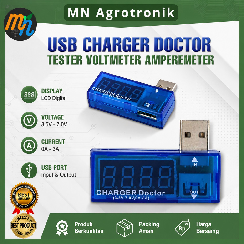 USB Charger Doctor Tester Voltmeter Amperemeter