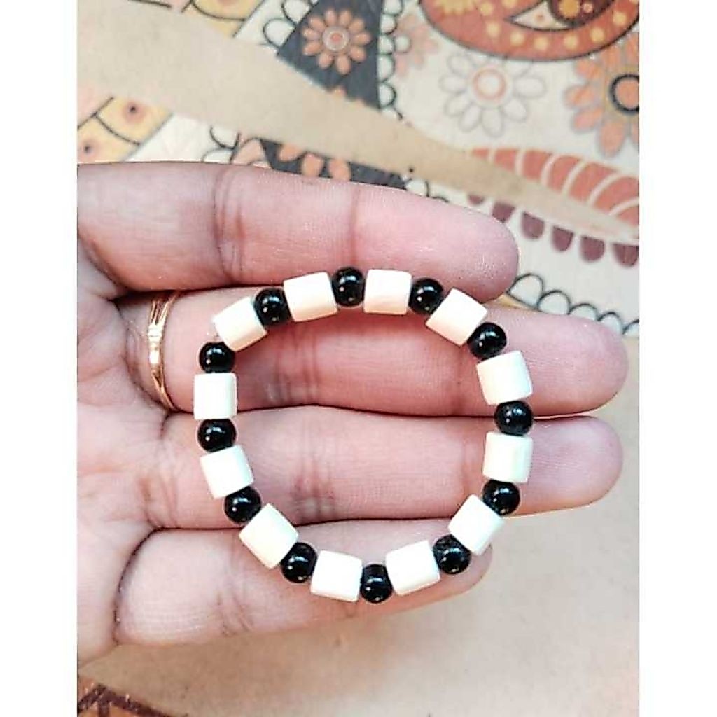 66. gelang sawan bayi Dlingo hitam putih