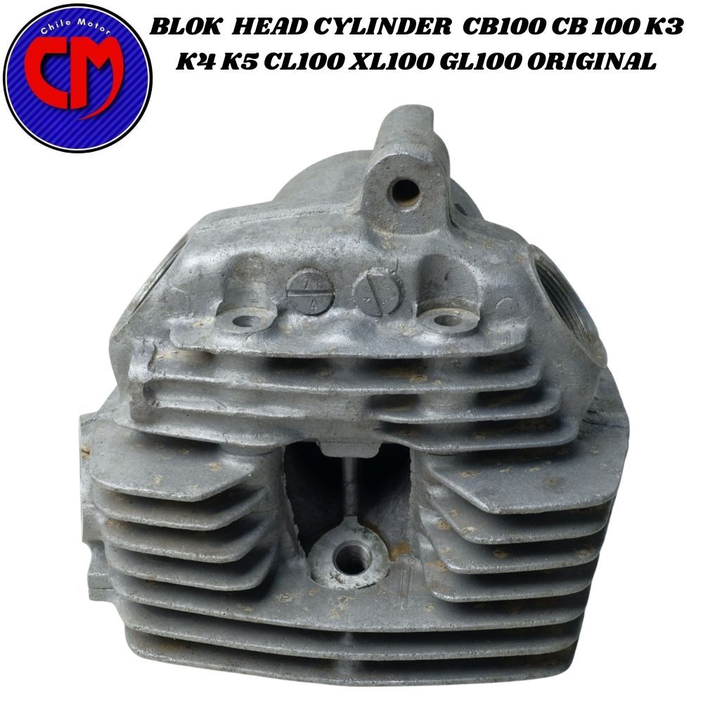 Blok  Head Cylinder Honda  Cb100 Cb 100 K3 K4 K5 Cl100 Xl100 Gl100 Original