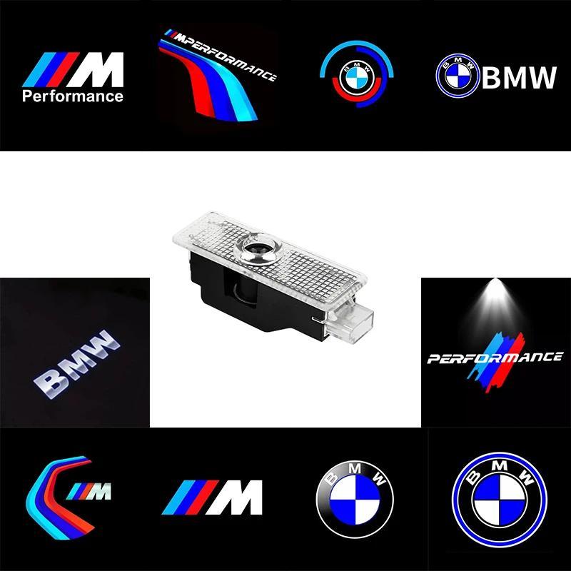Led BMW Car Door HD Light Laser Projector Welcome Ghost Lamps For M 3 5 6 7 1 Series Z4 X3 X6 E81 E7
