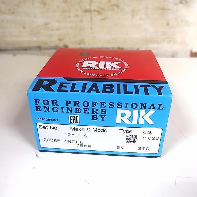 RING PISTON VIOS NEW VIOS YARIS 1NZ-FE 2NZ-FE STD RIK JAPAN