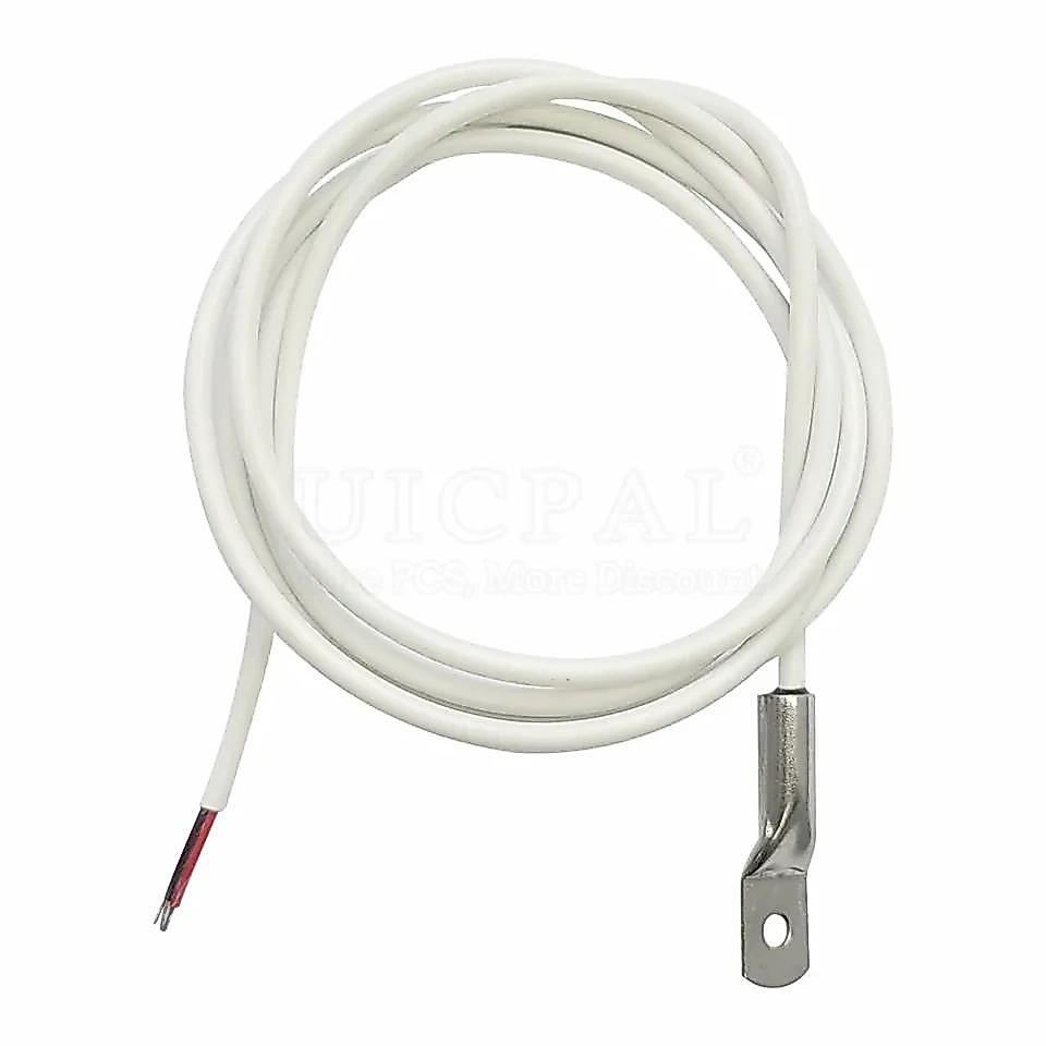 Modul Sensor Suhu DS18B20 Probe Baja Tahan Karat 304 OD 30MM Kabel Sensor Tahan Air dan Debu Warna P