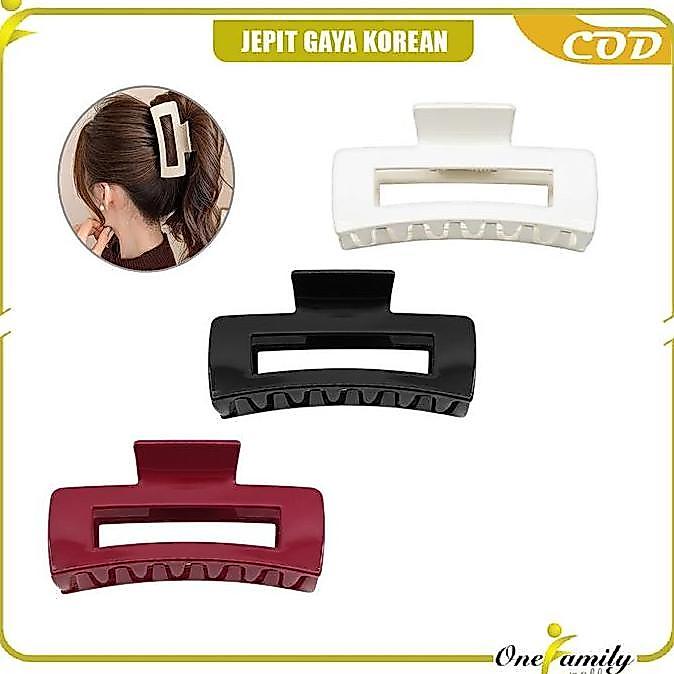 SMG [COD] OFM C1469 Jedai Rambut Silikon Elastis Aksesoris Wanita Korean Style