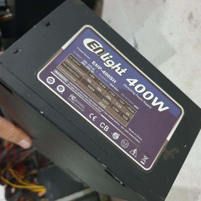 Power supply / psu enlight 400w 400 watt