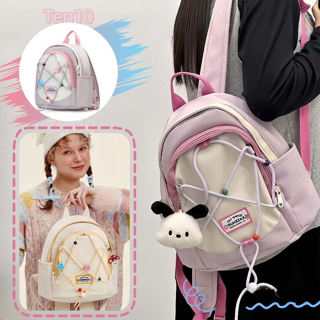 CS23WE [COD ]Tas Ransel Mini Wanita Lucu Ransel Pelajar /Tas Sekolah Anak/Tas Cantik/Tas Wanita Lucu