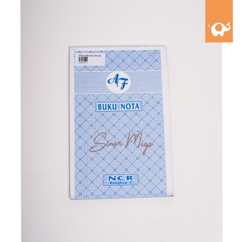 

AF Buku Nota Kontan 3 Ply Kecil (POTRAIT) / Kertas Murah Berkualitas