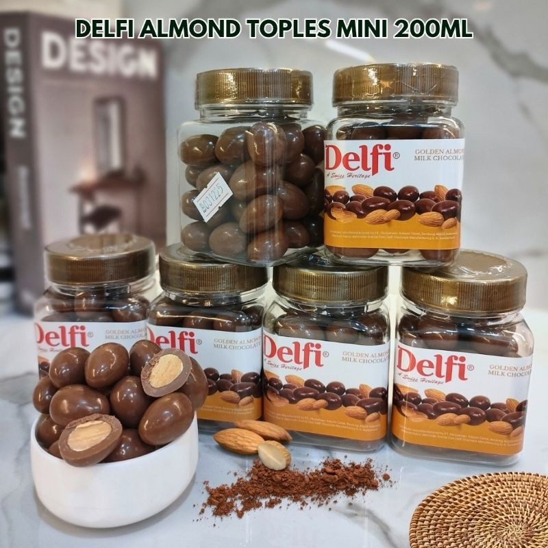 COKLAT DELFI TOPLES MINI/CHACHA/BITES ALMOND MEDE /CHIC CHOC 200ML/MALTITOS