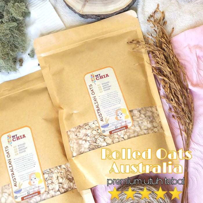 

PROMO! Rolled Oats 1kg Australia Premium oat havermut - instant