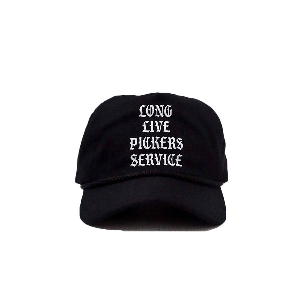 PICKERS SERVICE "LONG LIVE" BLACK - SNAPBACK HAT