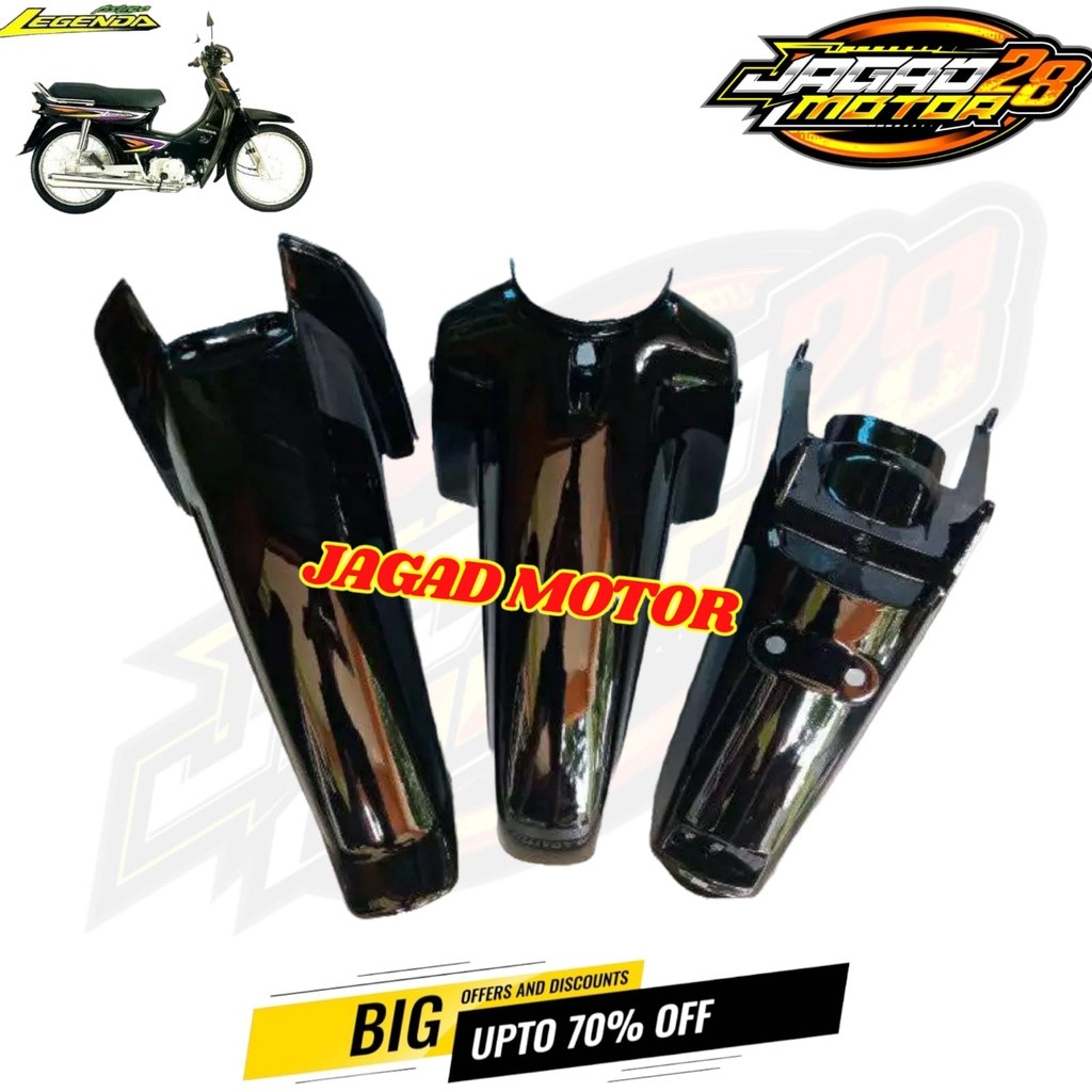 Honda Astrea Legenda 2 / Sepakbor Depan Belakang Honda Astrea Legenda 2 / Slebor Selebor Depan Belak