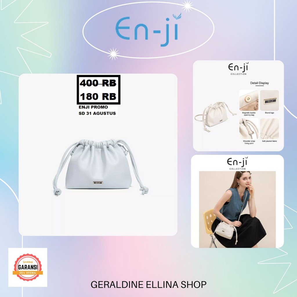 Tas ENJI Wanita  ORIGINAL SALE sling bag seri SOLWA