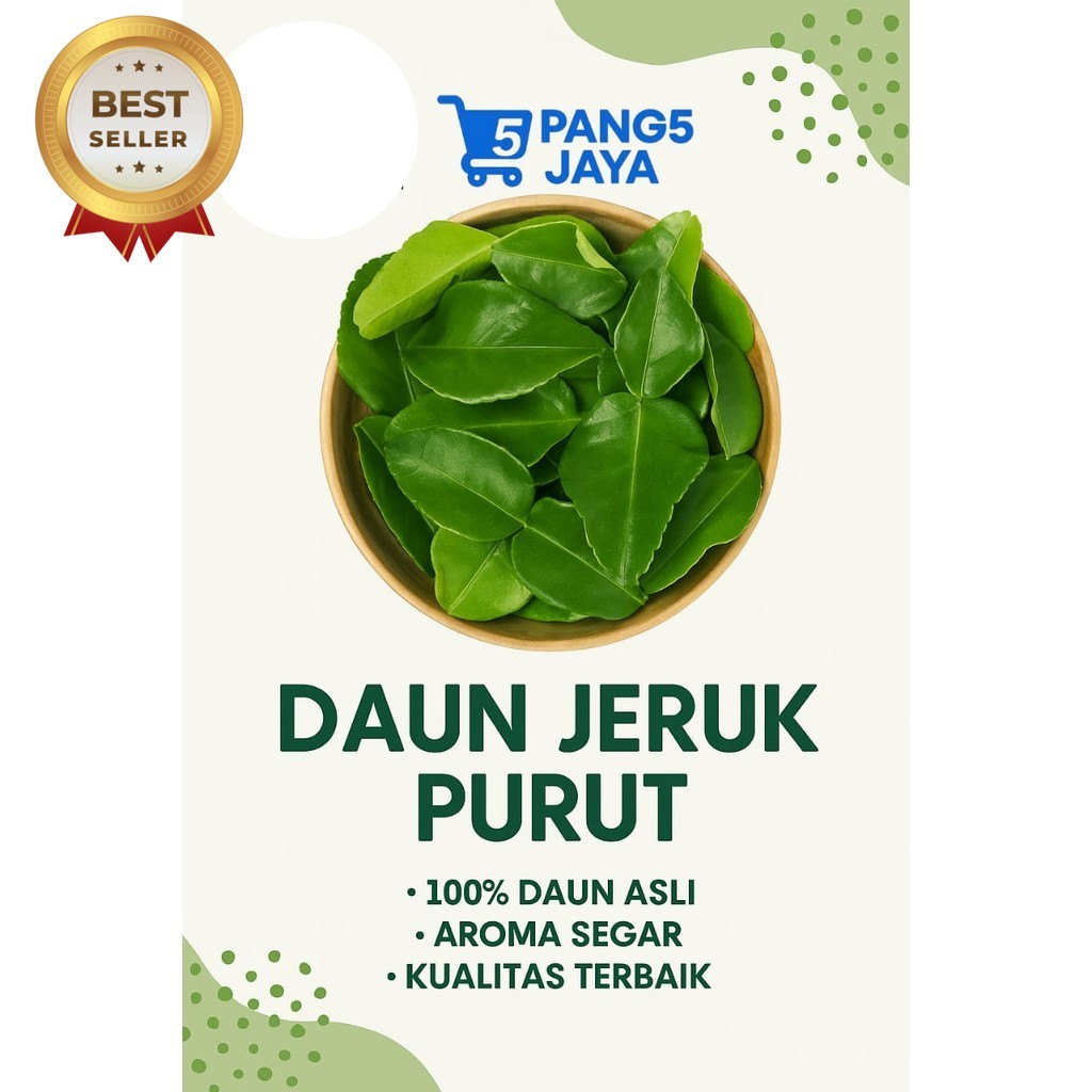 

Daun Jeruk Purut Fresh – Rempah Segar Penghilang Bau Amis Ikan & Daging