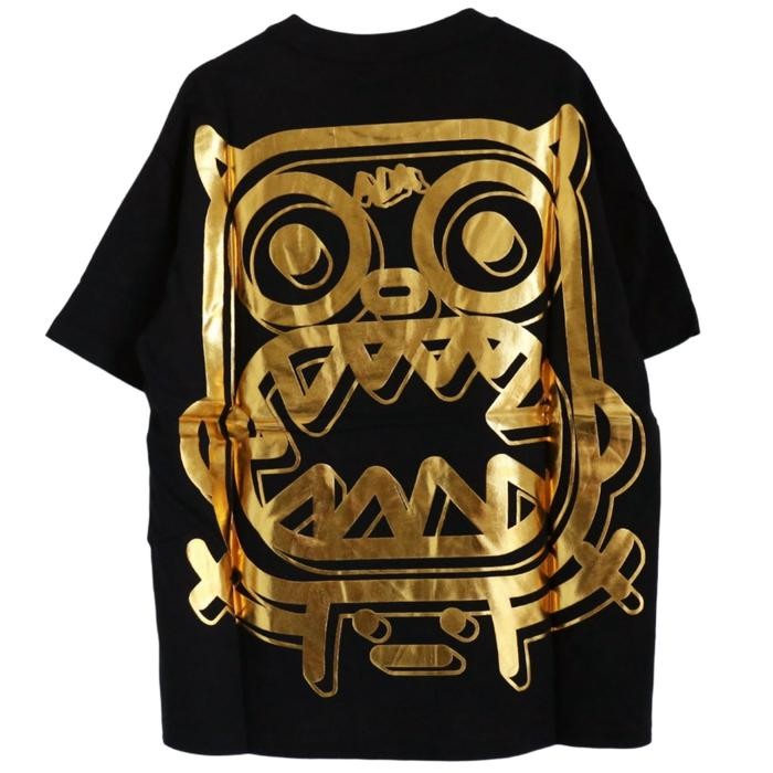 (COD) Calm Mind Wake Up Gold Black / Kaos Branded Original - S
