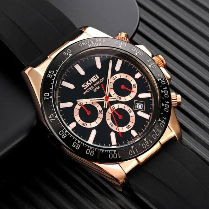 Jam Skmei 9275 chronograph original free gift box