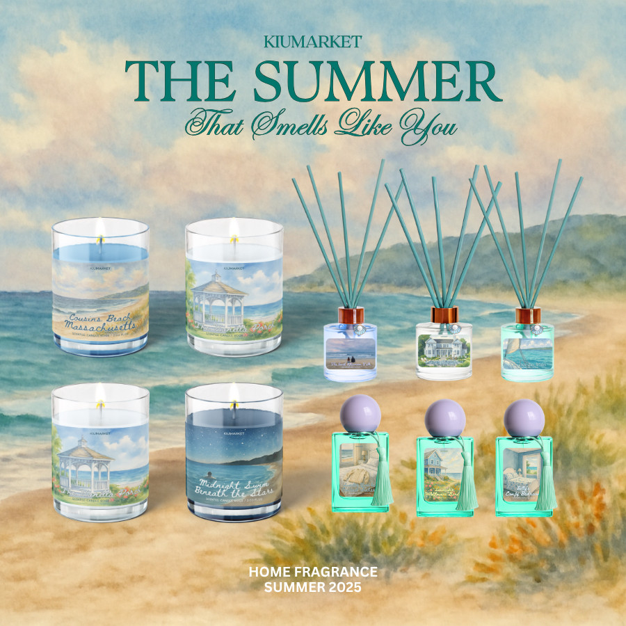 Summer Collections The Summer That Smells Like You Scented Candle Reed Diffuser Roomspray Kiumarket 