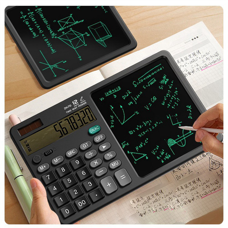 

Exquisite-ZH70 Handwriting Tablet Desktop Calculator Financial Accounting Calculator Office Writing Draft Memo Handwriting Table