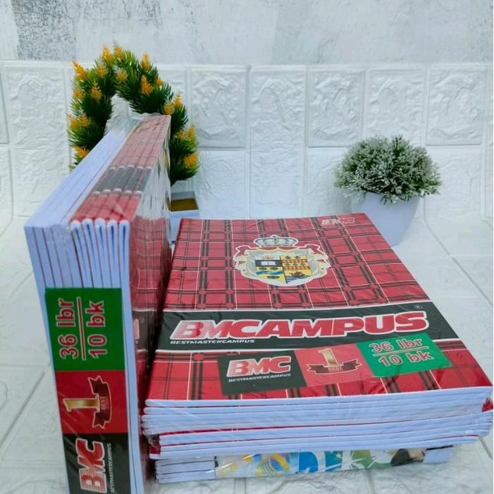 

10 pcs buku tulis besar,buku garis lurus,buku campus Paper - 5 pcs isi 36 lembar