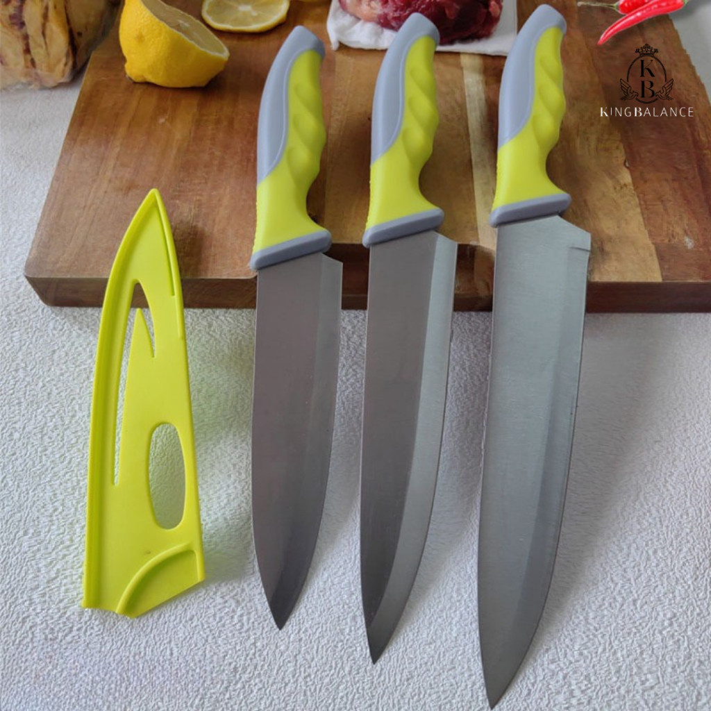 Dapur Steelware - Pisau Dapur Stainless Tebal Pisau Dapur Serbaguna Super Tajam CD