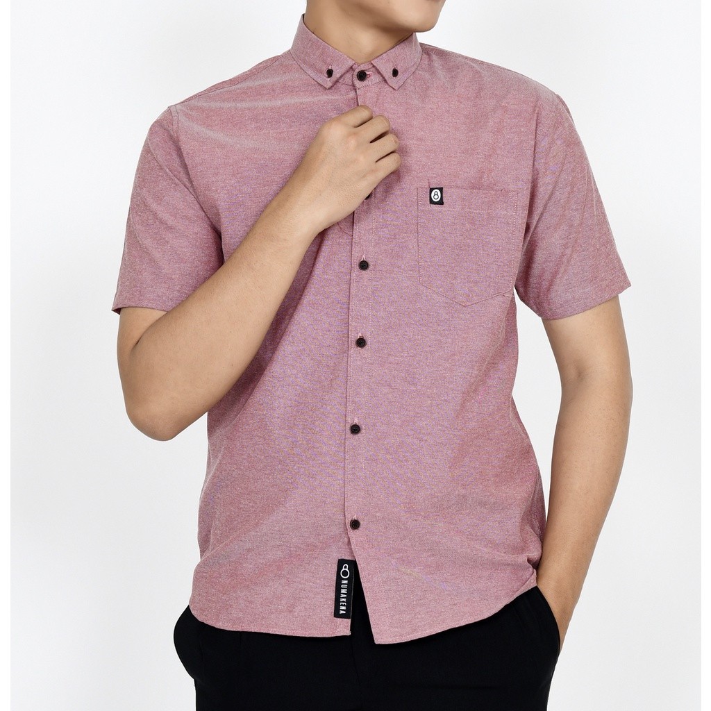 Kemeja pendek pria premium distro kemeja pria lengan pendek