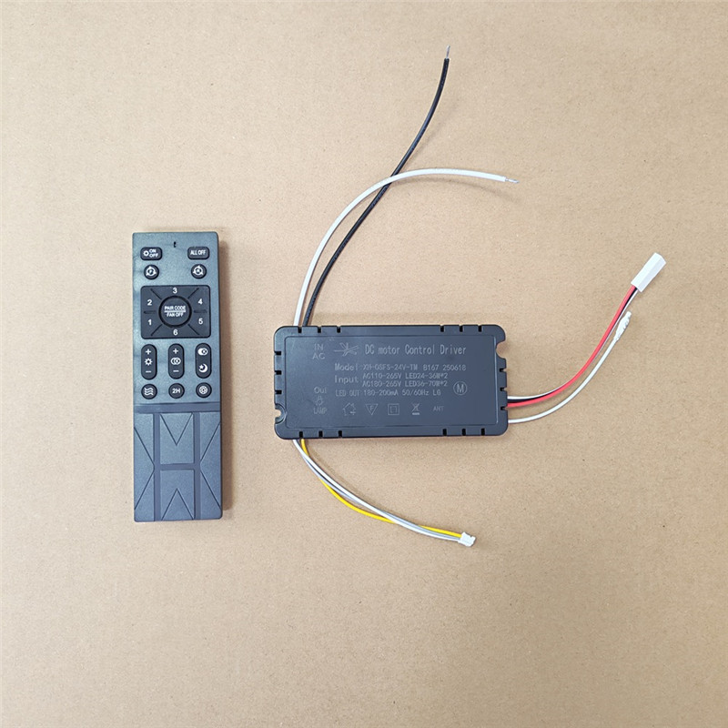 ABJF-Setting AC Voltage Compatibility Variable Speed Control Fan Remote Home Automation 6-Speed Freq