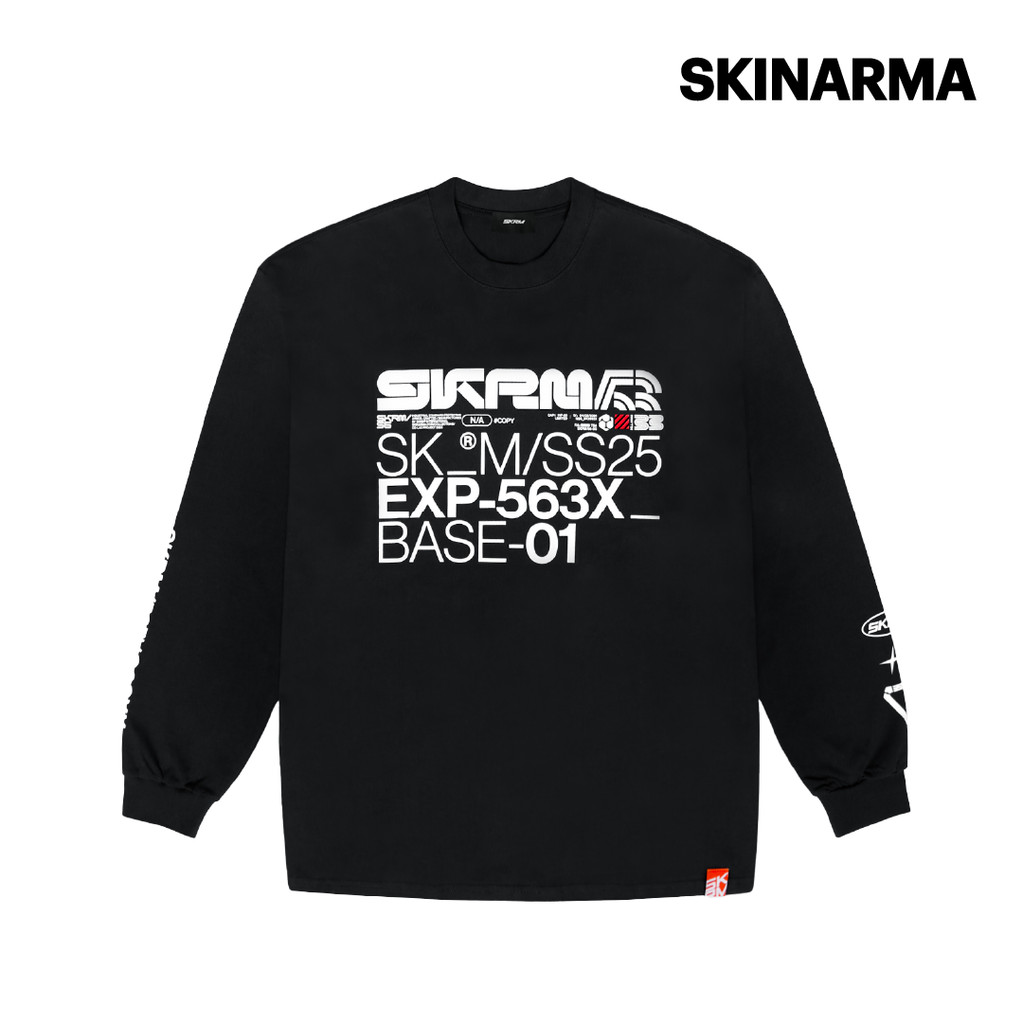 SKRM/56 - Skinarma X Machine56 - T-Shirt Long Sleeve Black