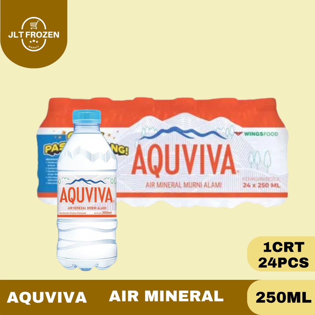 

Aquviva Air Mineral / Air Minum / Air Mineral 250ml 1 Carton / 24 Pcs