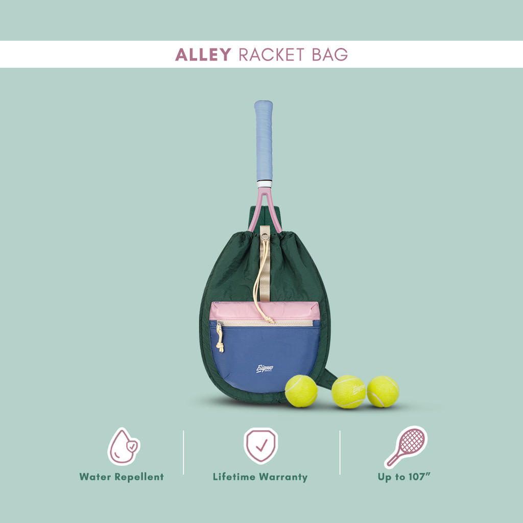 Bigmo Alley Racquetraet Bag In Bold Color Ta Raet Olahraga Tenipadelbadntonpileball Waterrepellent