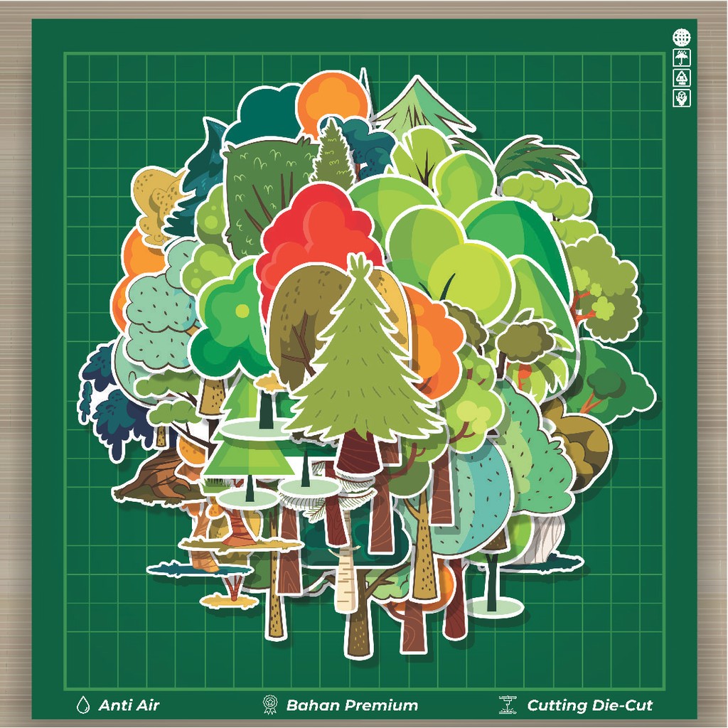 

HOT 50 PCS STIKER Stiker Ilustrasi Pohon Stiker Fashion Cars Decal Dingin Kartu Album Custom Vinyl Anti Air- Sticker Aesthetic Buku Journal Koper Casing HP Tablet Laptop Helm Motor Botol Minum