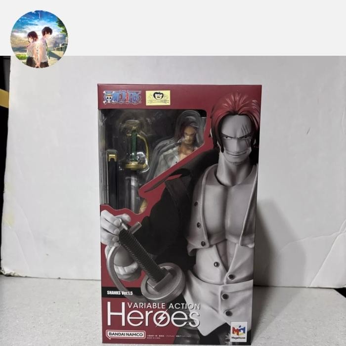 MegaHouse Variable Action Heroes ONE PIECE Action Figure Shanks Height 6.5 inch