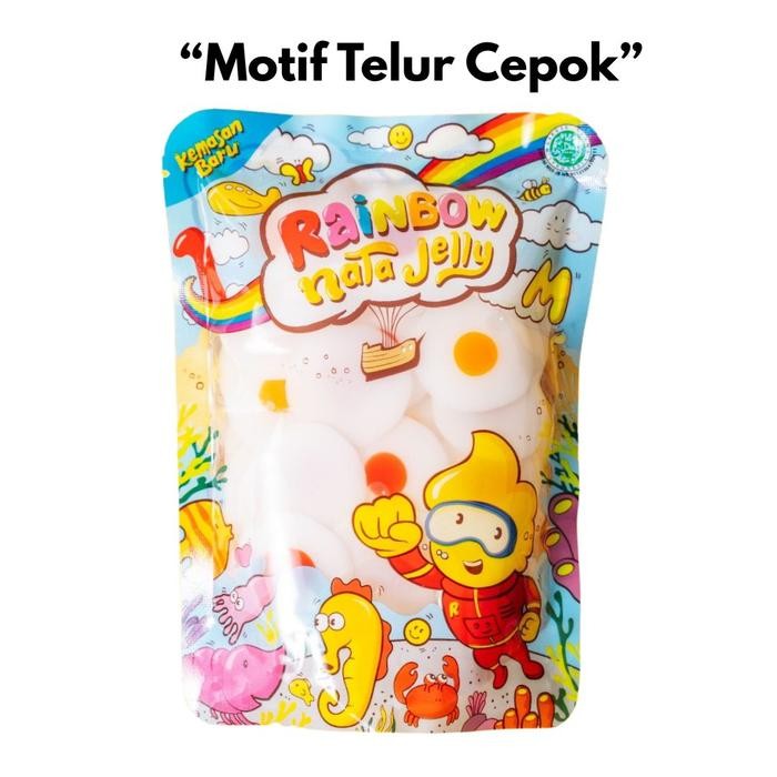 

PROMO! Nata Jelly Telor Ceplok Kekinian 350gr – Cemilan Unik Viral Jelly Lucu Warna Warni Topping Minuman Murah Dessert Halal