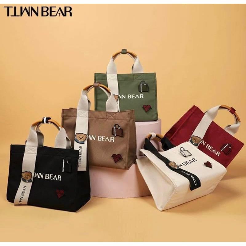 TTWNBEAR Tas Selempang Tas Tenteng Tas Handbag Mirip MJ Tas Kanvas ORIGINAL TTWN BEAR