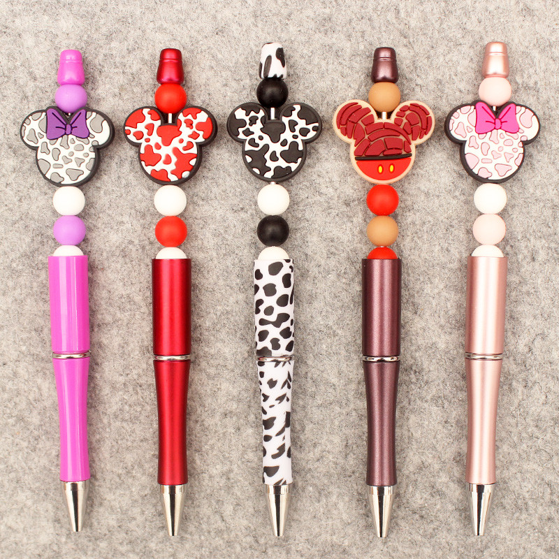 

Cartoon Cute Cake Mouse Style DIY Ballpoint Pen Boy Girl Student School Hospital Men Women Nurse Ball Pen