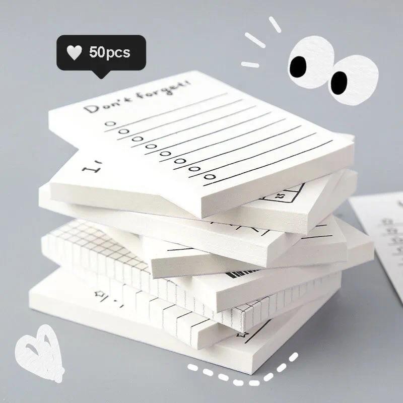 

Memo Pad Creative Korea Ins Study&Work Plan Kawaii Stationery Office Accessory School Supplies To Do List