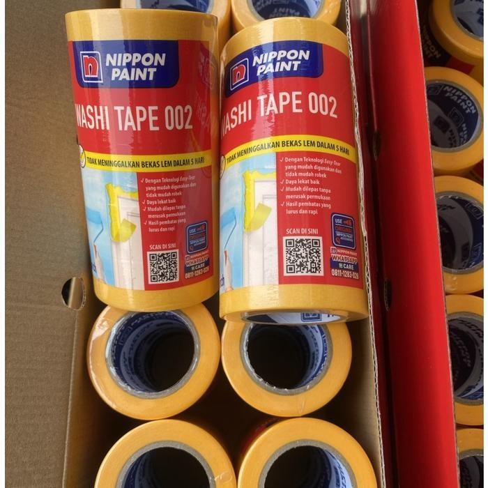 

NIPPON PAINT LAKBAN KERTAS WASHI TAPE 002 SOLASI KERTAS NIPPON 1 INCH LAKBAN KERTAS NIPPON 1 INCH lakbang