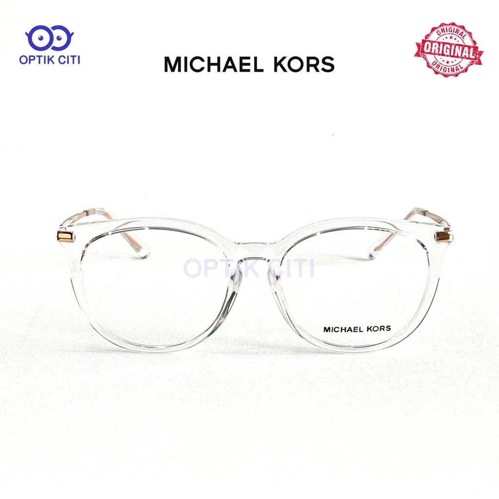 Frame Kacamata Wanita Original Michael Kors Quintana - MK4074 -3050 - Clear