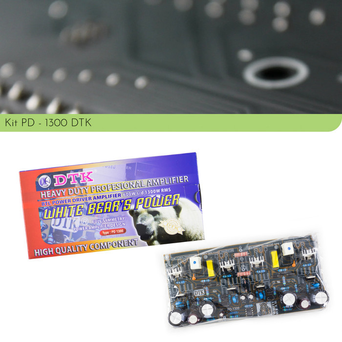 Kit Rakitan Driver 3 Tingkat BTL White Bear PD-1300  by DTK