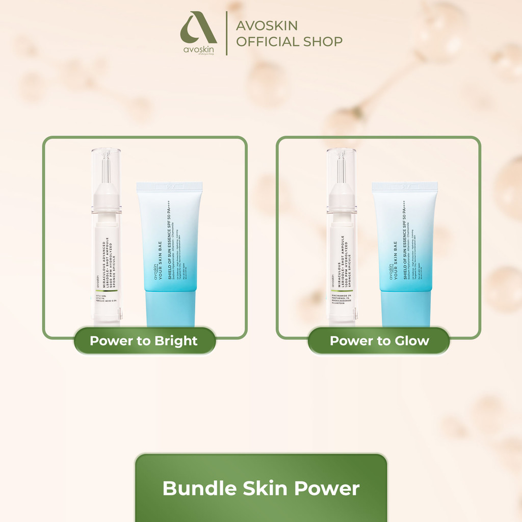 Avoskin Bundle Skin Power (2 pcs) - Paket Skincare
