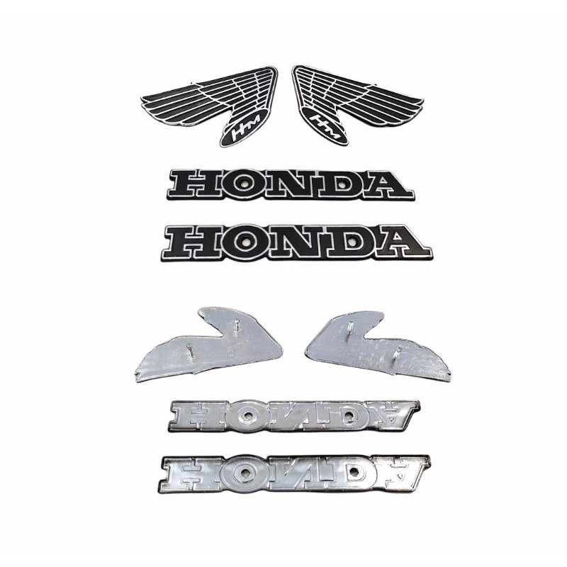 Emblem logo tangki tengki CB125 CB 125 glatik  impor detail original