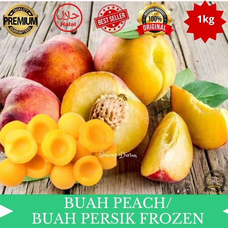 

BUAH PEACH FROZEN 1KG DAN 500GR/BUAH PERSIK FROZEN 1KG DAN 500GR