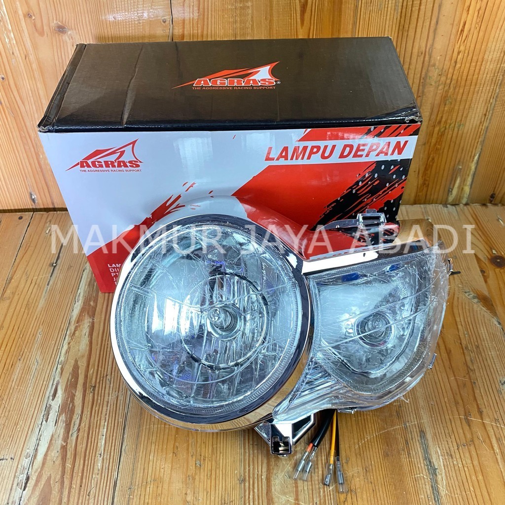 Lampu Depan TIREV PECE | Headlamp Motor tiger revo AGRAS