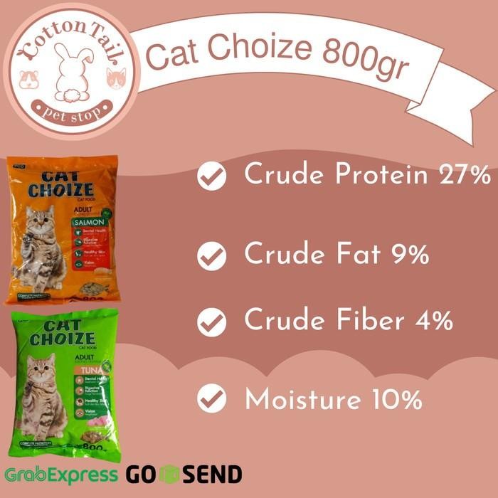 Cat Choize Makanan kucing / Cat Choize Food adult cat food 800gr
