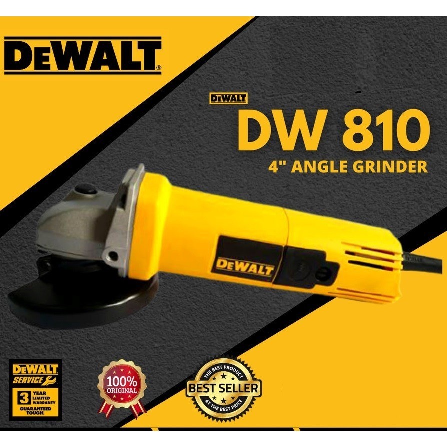 DEWALT DW810 Mesin Gerinda Tangan 4" DW 810 / Gerinda Tangan 4 inch