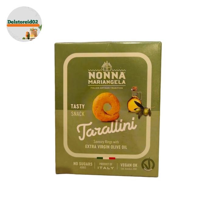 

Monna mariangela tasty snack tarallini savoury rings with extra virgin olive oil 150gr